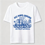 All Paws Aboard Pet Crew Classic T-Shirt