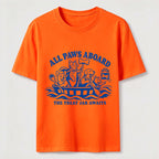 All Paws Aboard Pet Crew Classic T-Shirt
