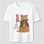 Nine Lives One Blade Samurai Cat Classic T-Shirt