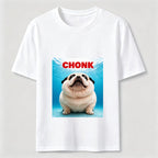 Certified Chonk Pug Dog Lover Classic T-Shirt