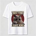 Trust Fund Nine Lives Cat Classic T-Shirt