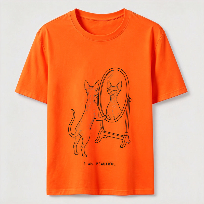 I Am Beautiful Confident Cat Classic T-Shirt
