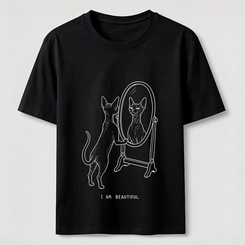 I Am Beautiful Confident Cat Classic T-Shirt