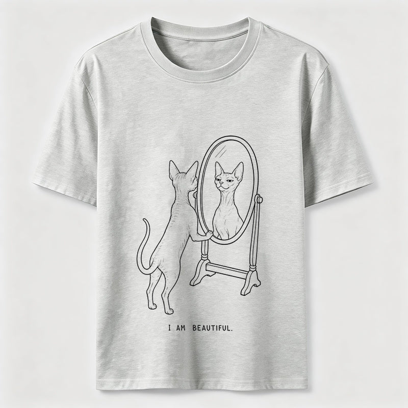I Am Beautiful Confident Cat Classic T-Shirt