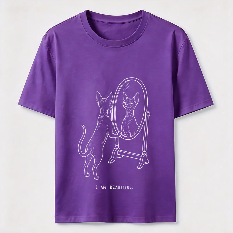 I Am Beautiful Confident Cat Classic T-Shirt