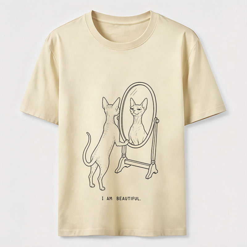 I Am Beautiful Confident Cat Classic T-Shirt