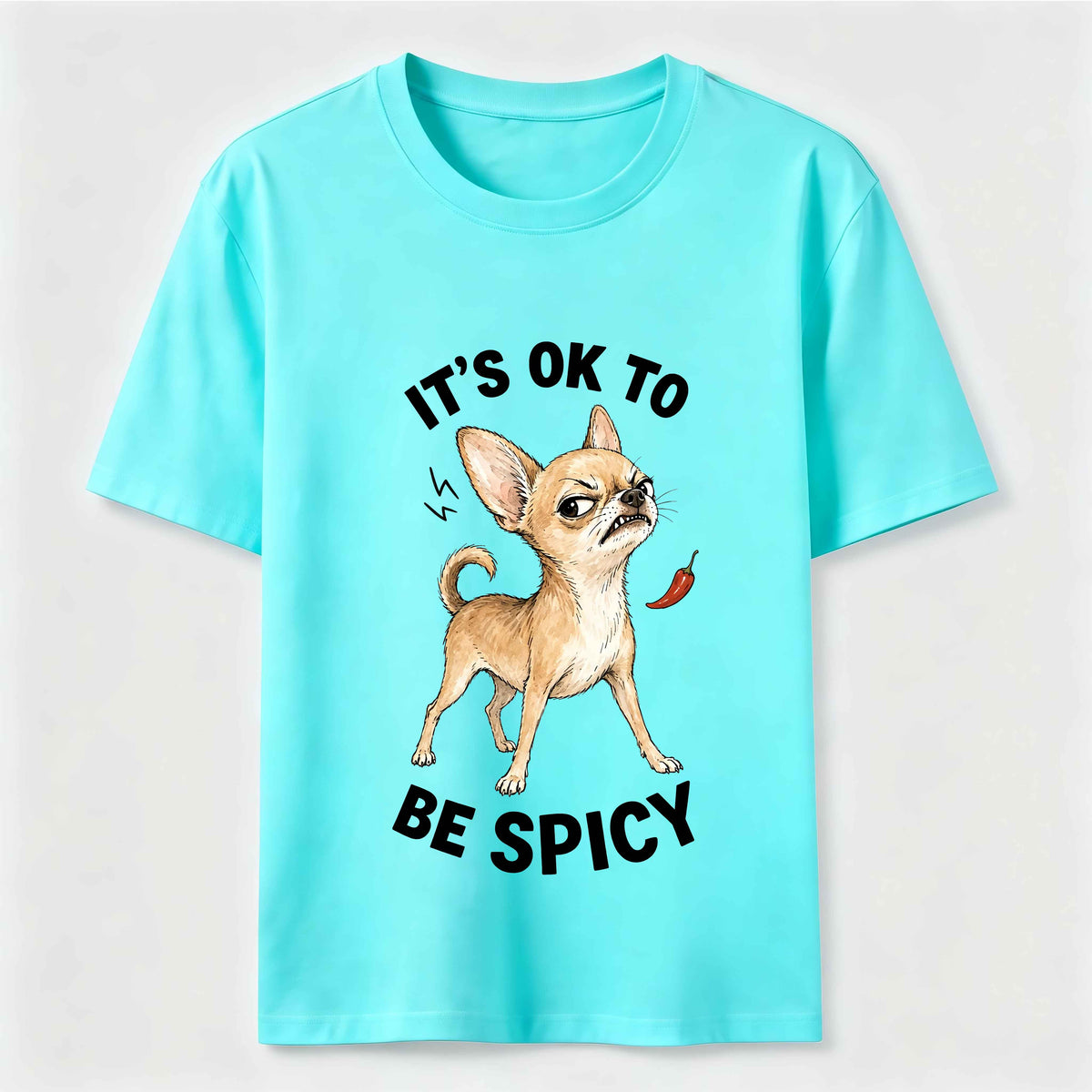 Warning: Certified Spicy Chihuahua Inside Classic T-Shirt