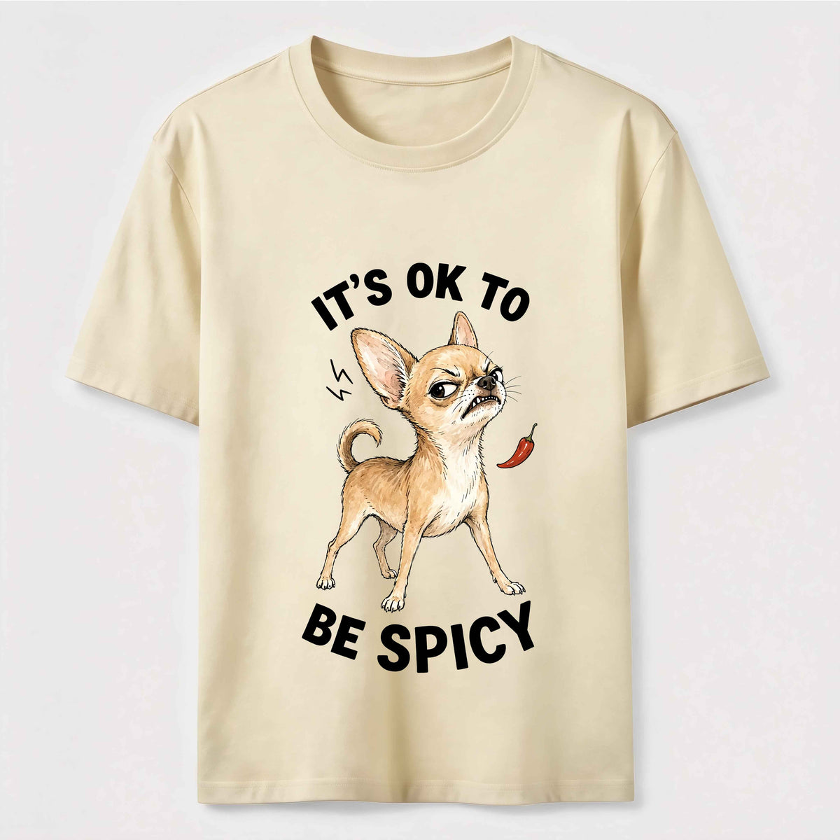 Warning: Certified Spicy Chihuahua Inside Classic T-Shirt