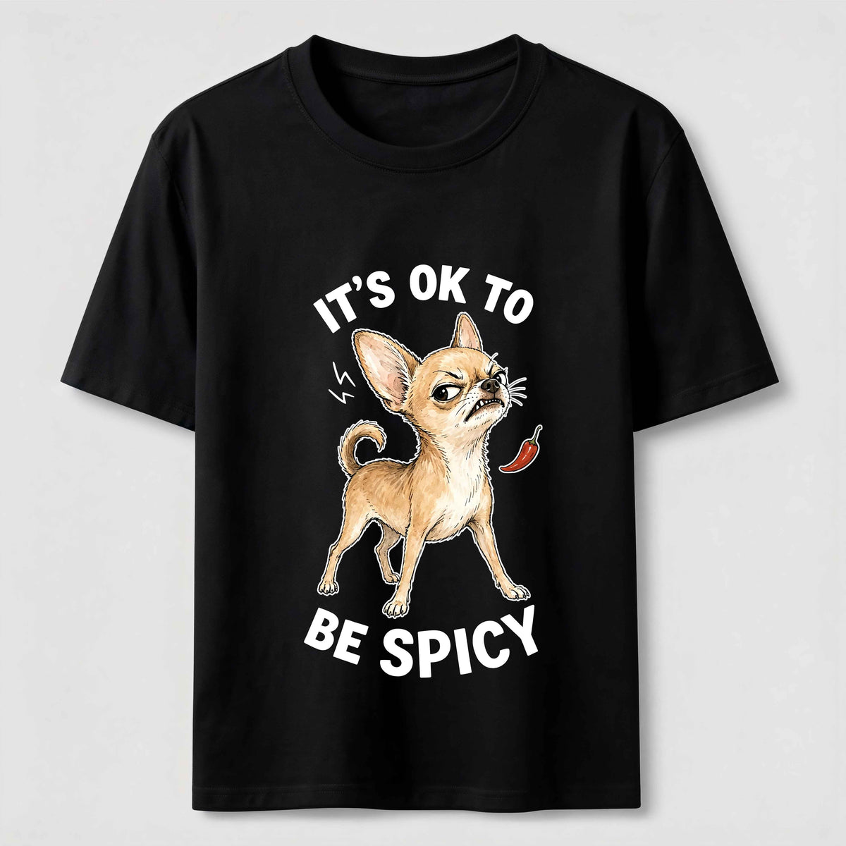 Warning: Certified Spicy Chihuahua Inside Classic T-Shirt