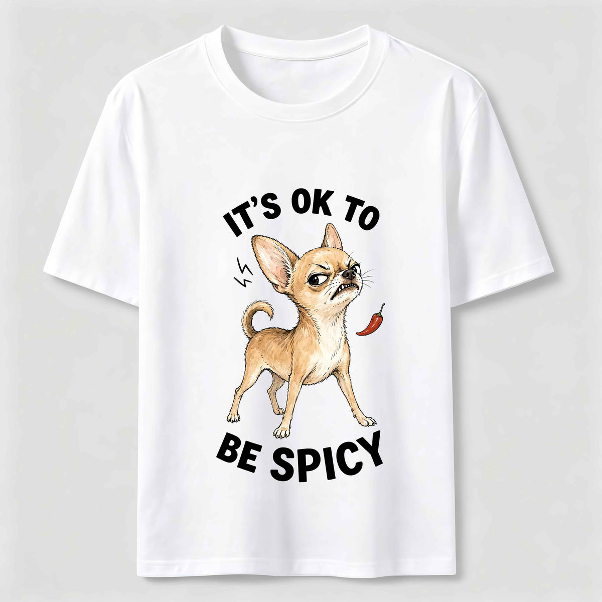 Warning: Certified Spicy Chihuahua Inside Classic T-Shirt