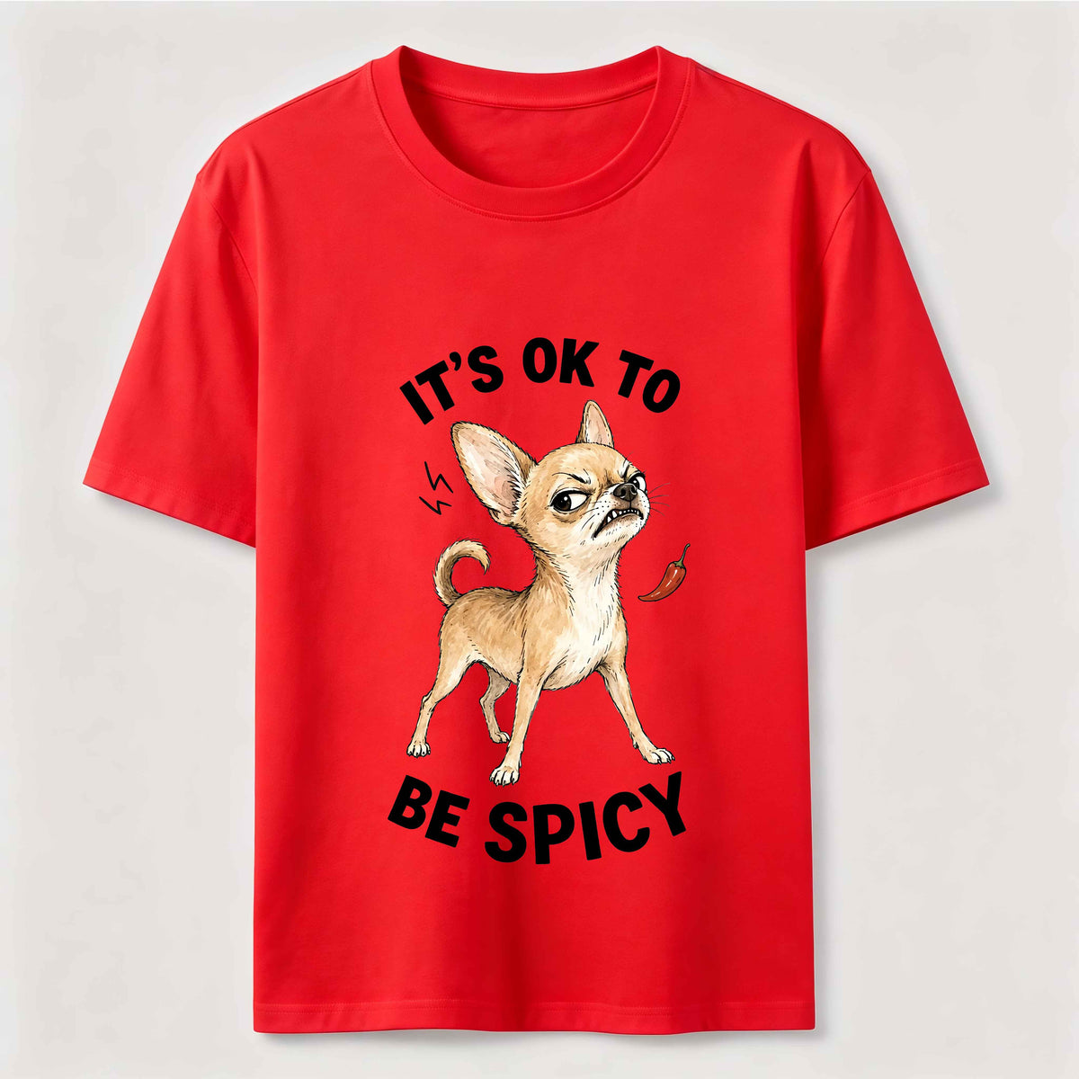 Warning: Certified Spicy Chihuahua Inside Classic T-Shirt