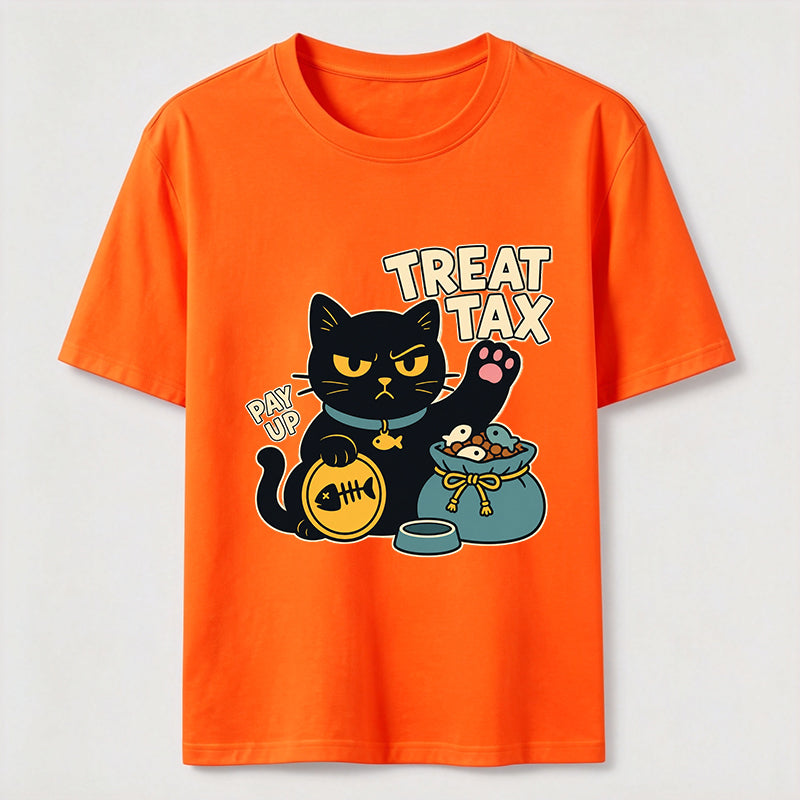My Cat Demands Treat Tax Black Cat Classic T-Shirt