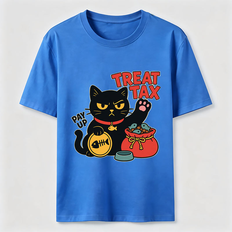 My Cat Demands Treat Tax Black Cat Classic T-Shirt