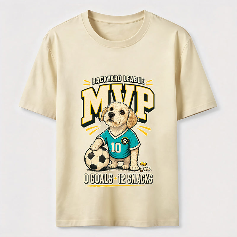 Backyard League MVP Soccer Dog Classic T-Shirt