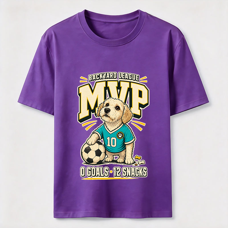 Backyard League MVP Soccer Dog Classic T-Shirt