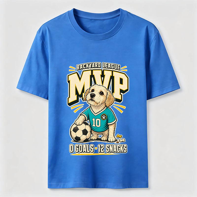Backyard League MVP Soccer Dog Classic T-Shirt