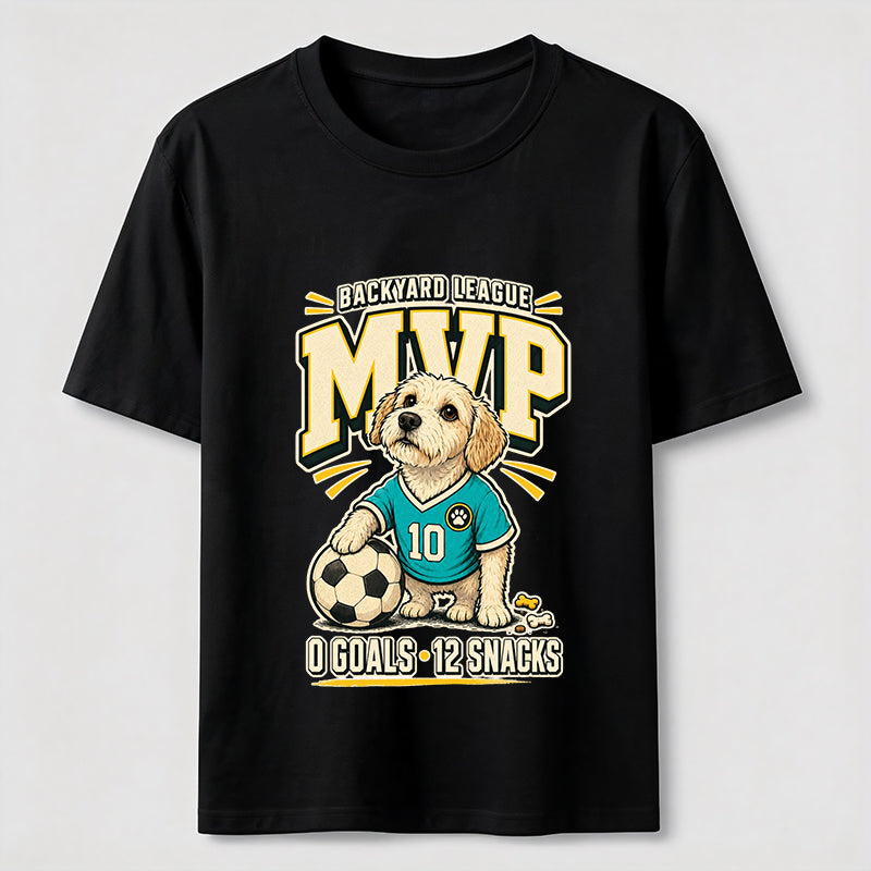 Backyard League MVP Soccer Dog Classic T-Shirt