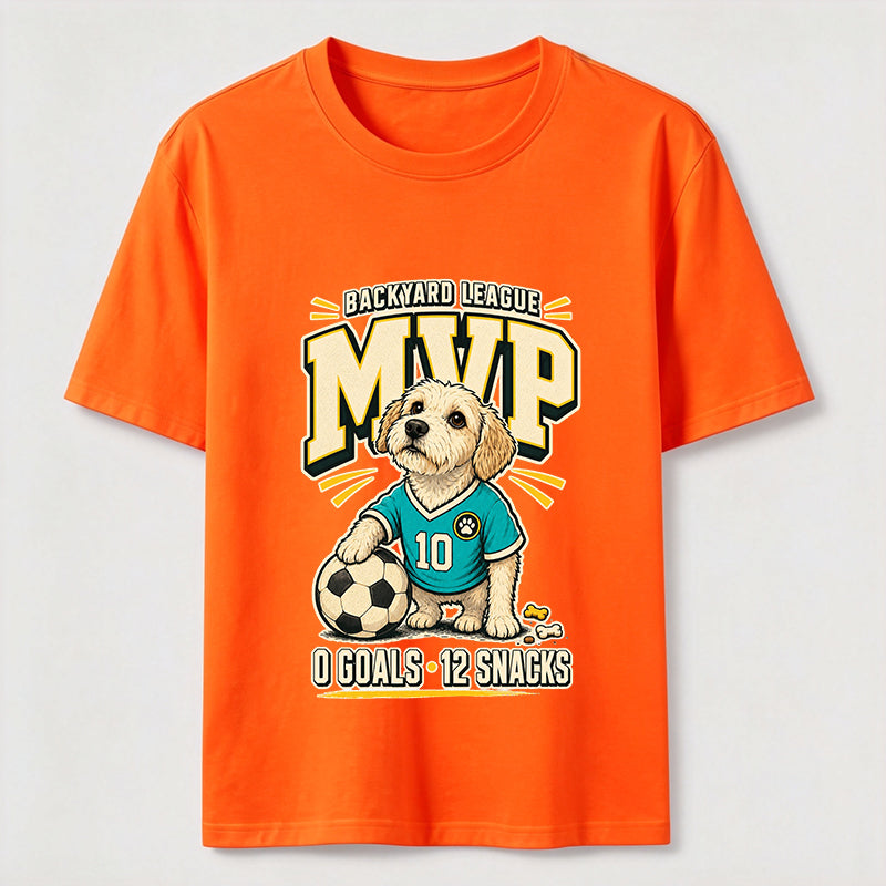 Backyard League MVP Soccer Dog Classic T-Shirt