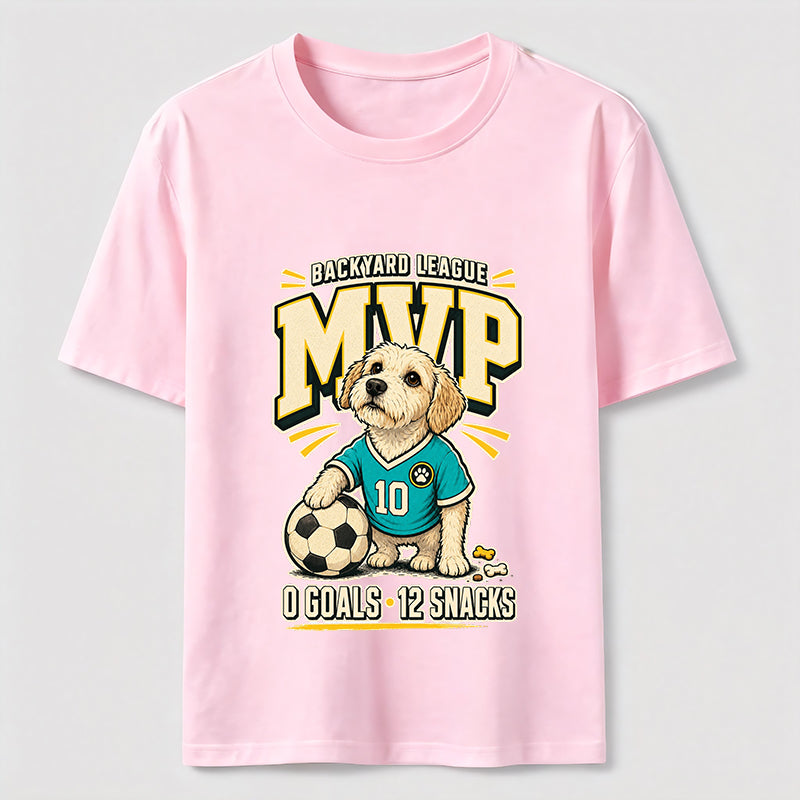 Backyard League MVP Soccer Dog Classic T-Shirt