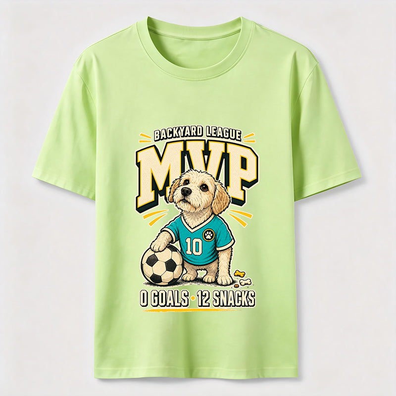 Backyard League MVP Soccer Dog Classic T-Shirt