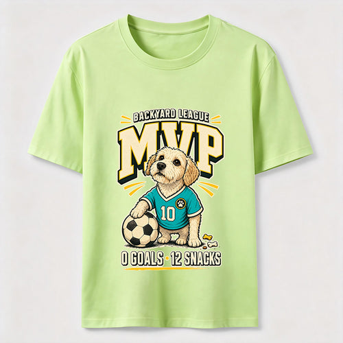 Backyard League MVP Soccer Dog Classic T-Shirt