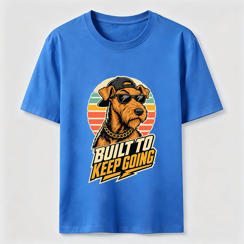 Built to Keep Going Cool Dog Streetwear Classic T-Shirt