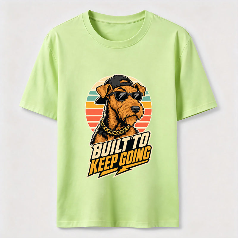 Built to Keep Going Cool Dog Streetwear Classic T-Shirt