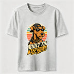 Built to Keep Going Cool Dog Streetwear Classic T-Shirt