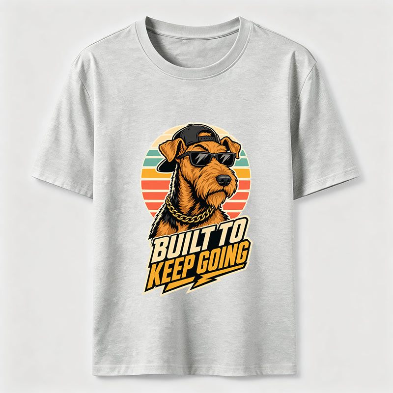 Built to Keep Going Cool Dog Streetwear Classic T-Shirt