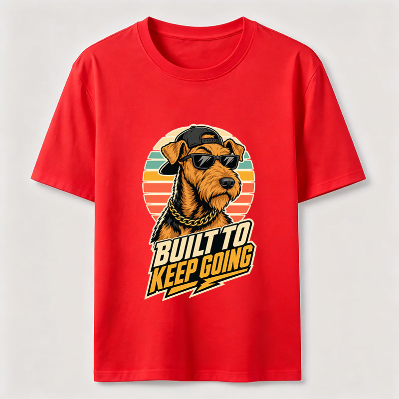Built to Keep Going Cool Dog Streetwear Classic T-Shirt