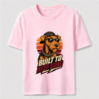 Built to Keep Going Cool Dog Streetwear Classic T-Shirt