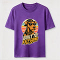 Built to Keep Going Cool Dog Streetwear Classic T-Shirt