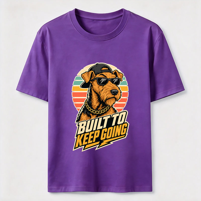 Built to Keep Going Cool Dog Streetwear Classic T-Shirt