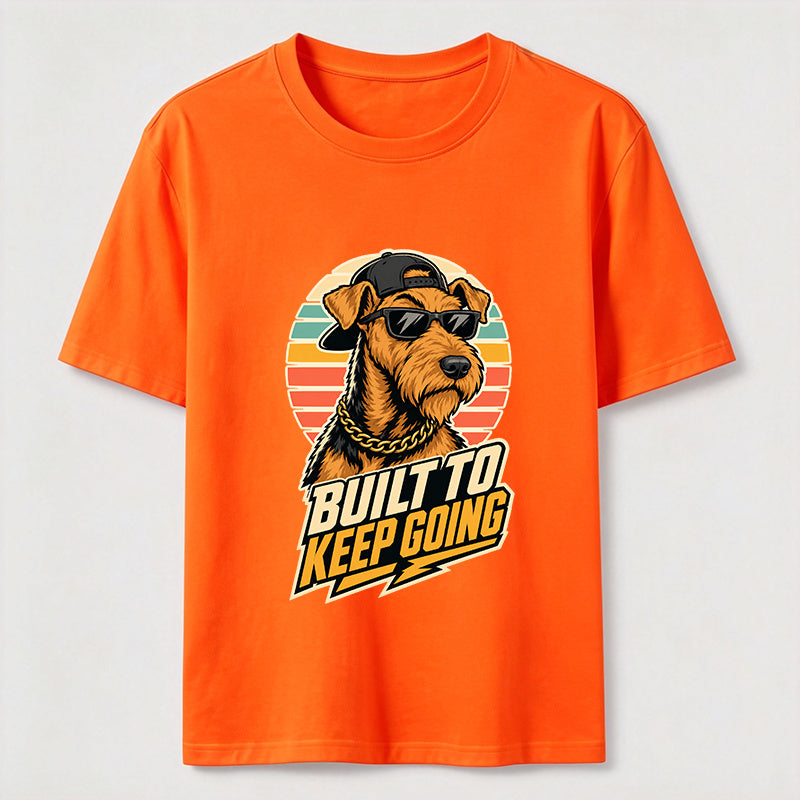 Built to Keep Going Cool Dog Streetwear Classic T-Shirt
