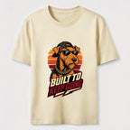 Built to Keep Going Cool Dog Streetwear Classic T-Shirt