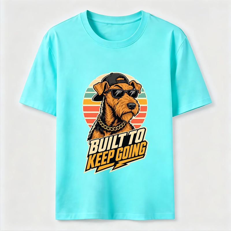 Built to Keep Going Cool Dog Streetwear Classic T-Shirt