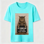 Pet Crimes Unit Cat Mugshot Classic T-Shirt