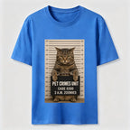 Pet Crimes Unit Cat Mugshot Classic T-Shirt