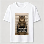 Pet Crimes Unit Cat Mugshot Classic T-Shirt