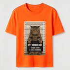 Pet Crimes Unit Cat Mugshot Classic T-Shirt