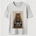 Pet Crimes Unit Cat Mugshot Classic T-Shirt