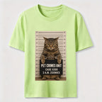 Pet Crimes Unit Cat Mugshot Classic T-Shirt