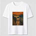 Scream Cat Art Classic T-Shirt