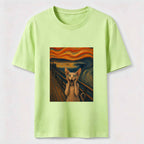 Scream Cat Art Classic T-Shirt