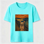 Scream Cat Art Classic T-Shirt