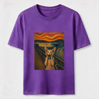 Scream Cat Art Classic T-Shirt