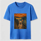 Scream Cat Art Classic T-Shirt