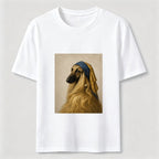 Pearl Earring Afghan Hound Classic T-Shirt