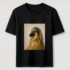 Pearl Earring Afghan Hound Classic T-Shirt