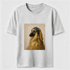 Pearl Earring Afghan Hound Classic T-Shirt